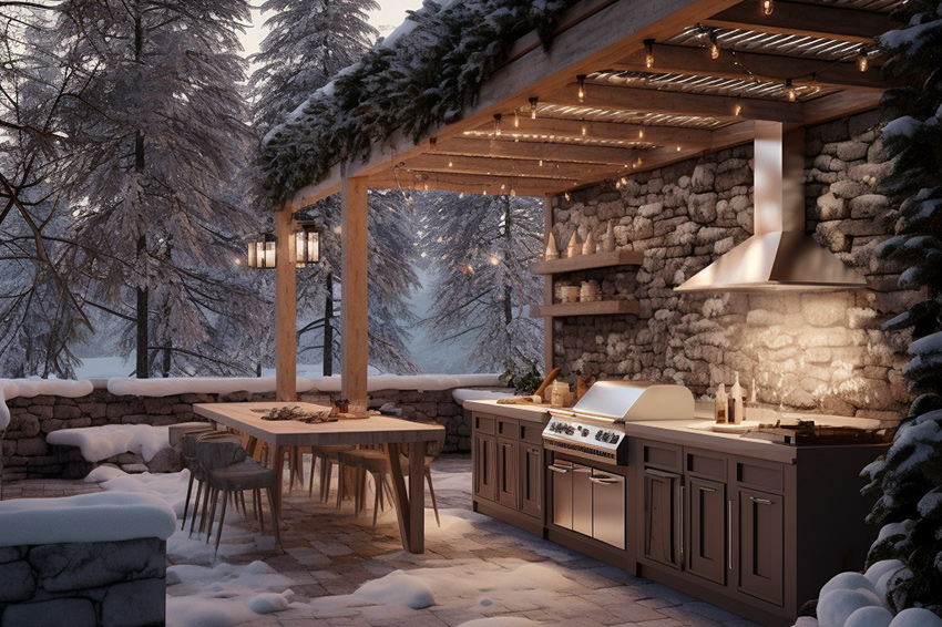 Winterizing Your Outdoor Kitchen Protecting Your Investment